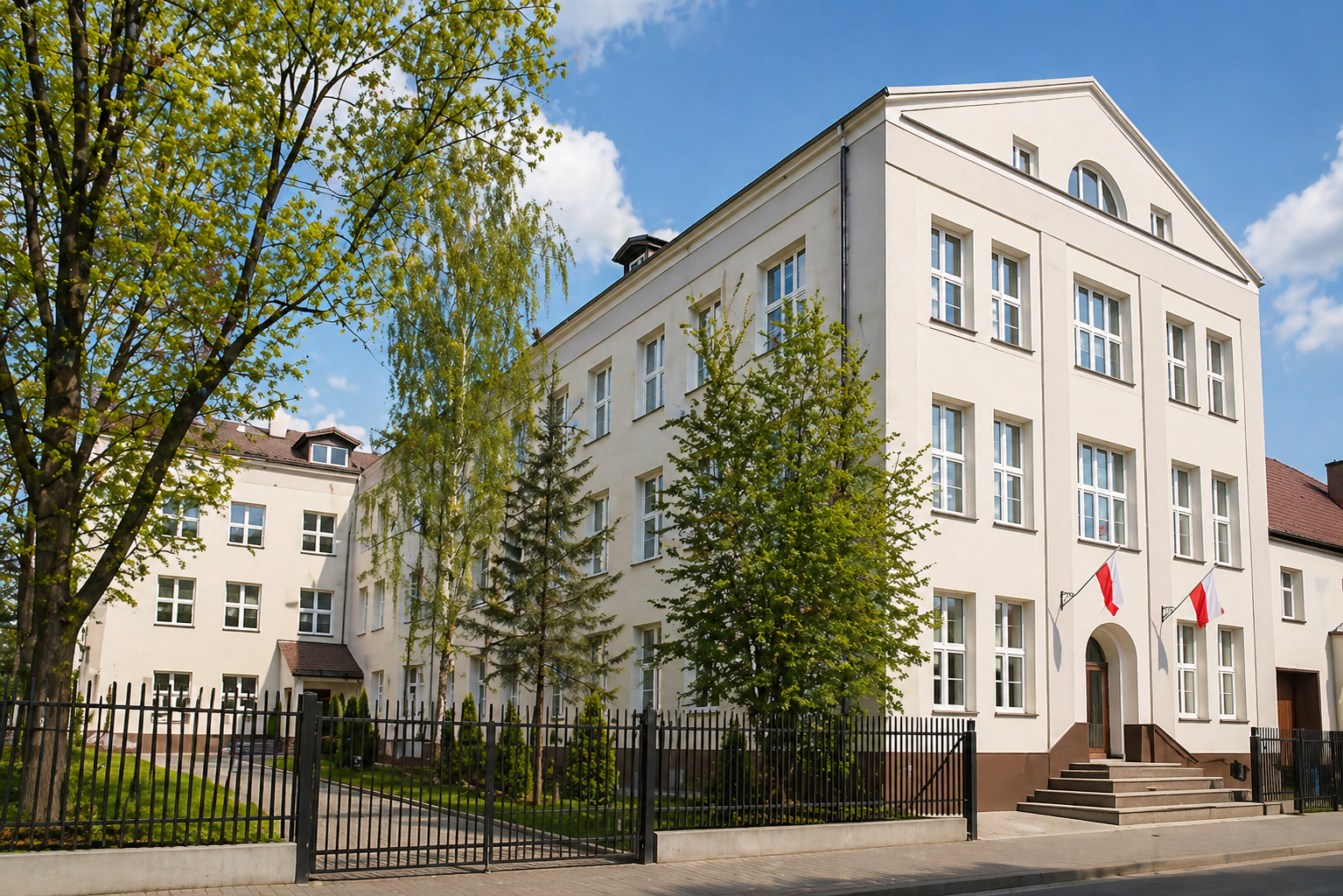 Zespół Szkół Nr.1 ul. Żwirki i Wigury 4, Grodzisk Mazowiecki