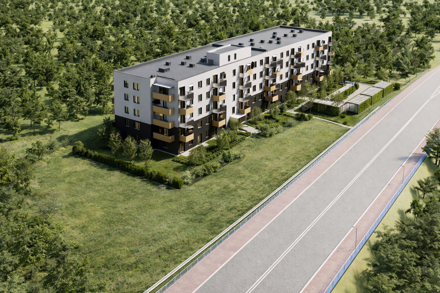 Budynek Mieszkalny ul. Osiedle Kolejowe, Sochaczew